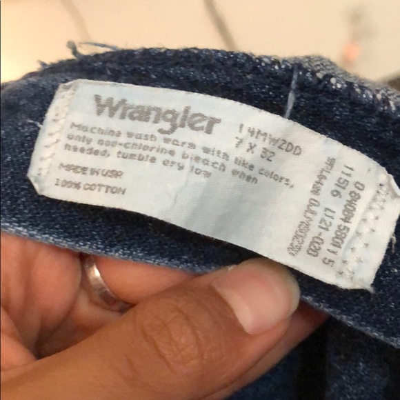 Vintage Wrangler Dark wash high waisted Jeans - Picture 8 of 8